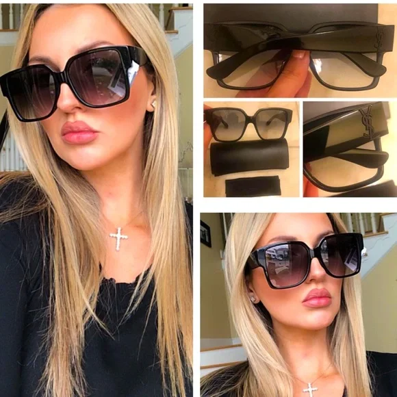 Oversized Sunglasses Betty Ysl Sunglasses SAINT LAURENT SL 232